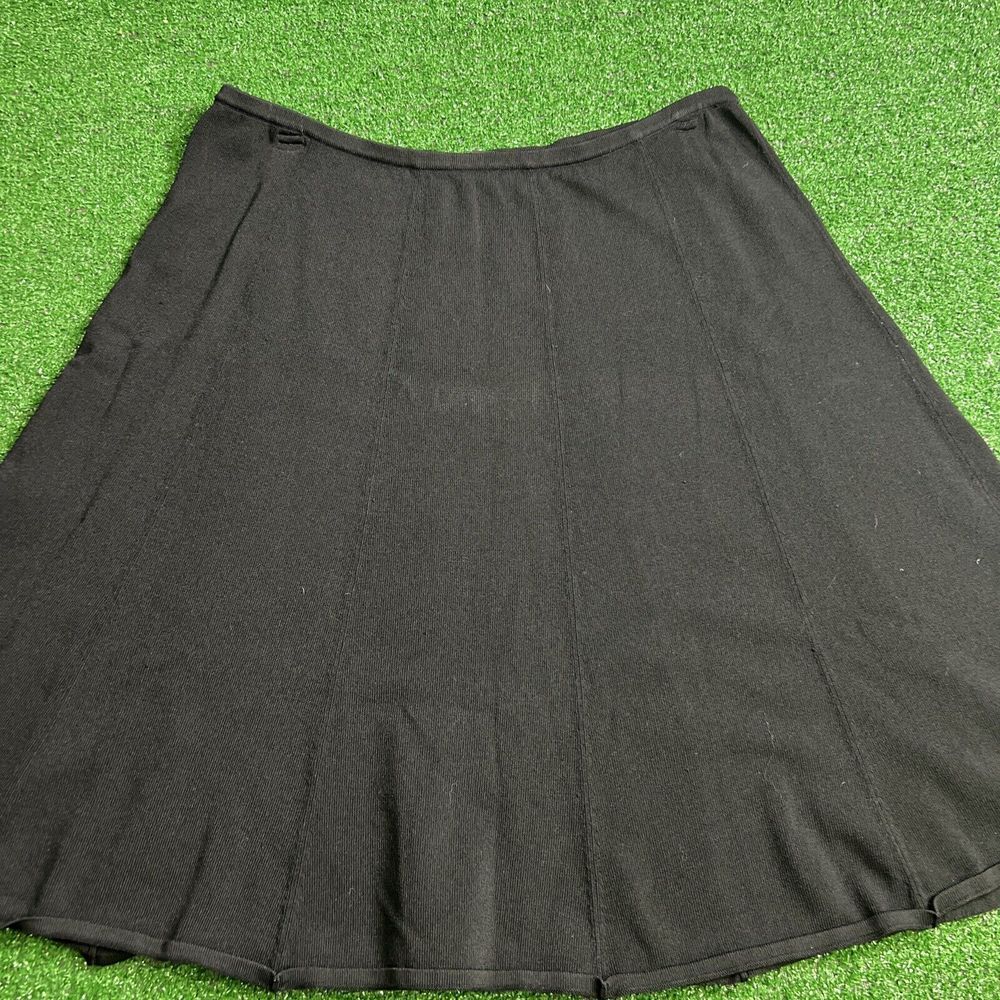 Grace Dane‎ Lewis Midi Skirt Black Womens Size 2XL Stretch